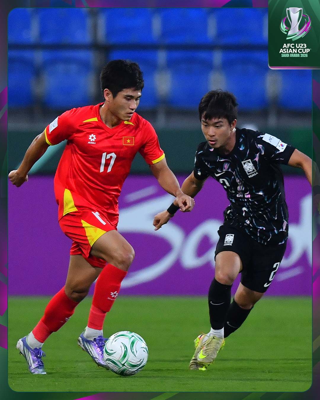 Ảnh nét căng: U23 Việt Nam tự hào nhận tấm huy chương dành cho sự kiên cường đến giây cuối cùng ở U23 châu Á