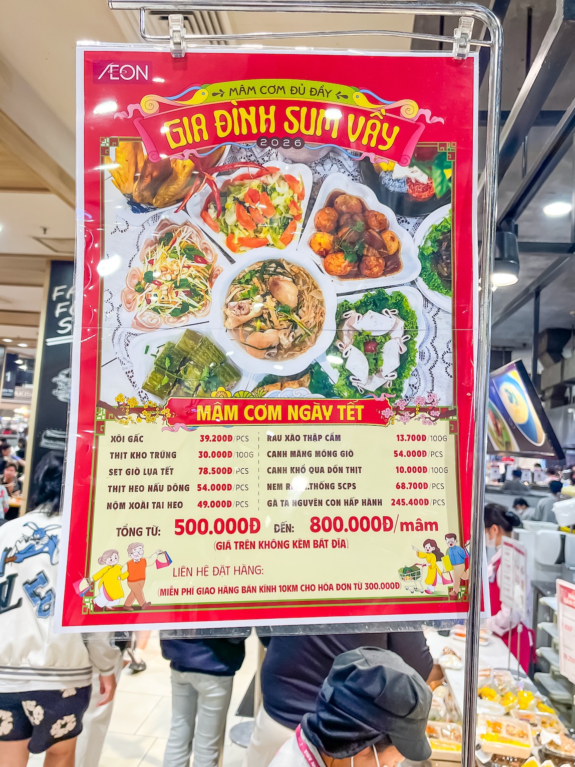 Sáng nhất Aeon Mall lúc này: Mâm cỗ Tết 500k hot điên đảo, cả cõi mạng khen “phát minh thế kỷ” Sáng nhất Aeon Mall lúc này: Mâm cỗ Tết 500k hot điên đảo, cả cõi mạng khen “phát minh thế kỷ”