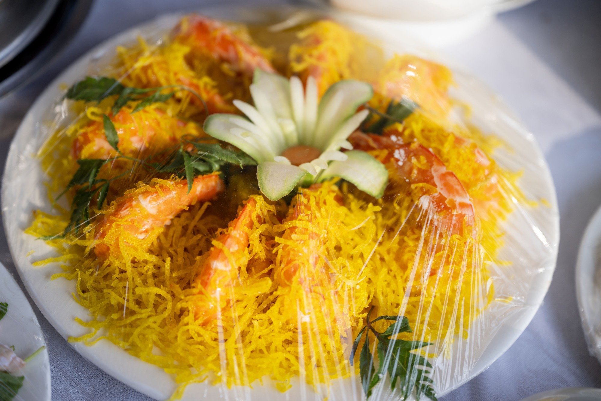 180 mâm cỗ nhà Đình Bắc hôm nay