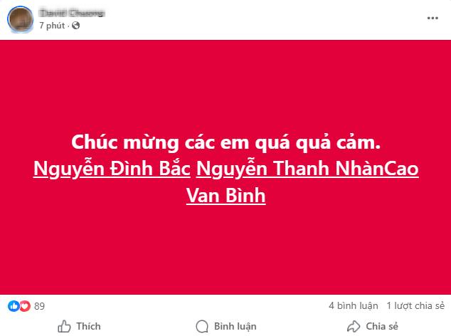 Nóng nhất lúc này là Facebook thủ môn người hùng giúp U23 Việt Nam giành hạng 3 U23 châu Á