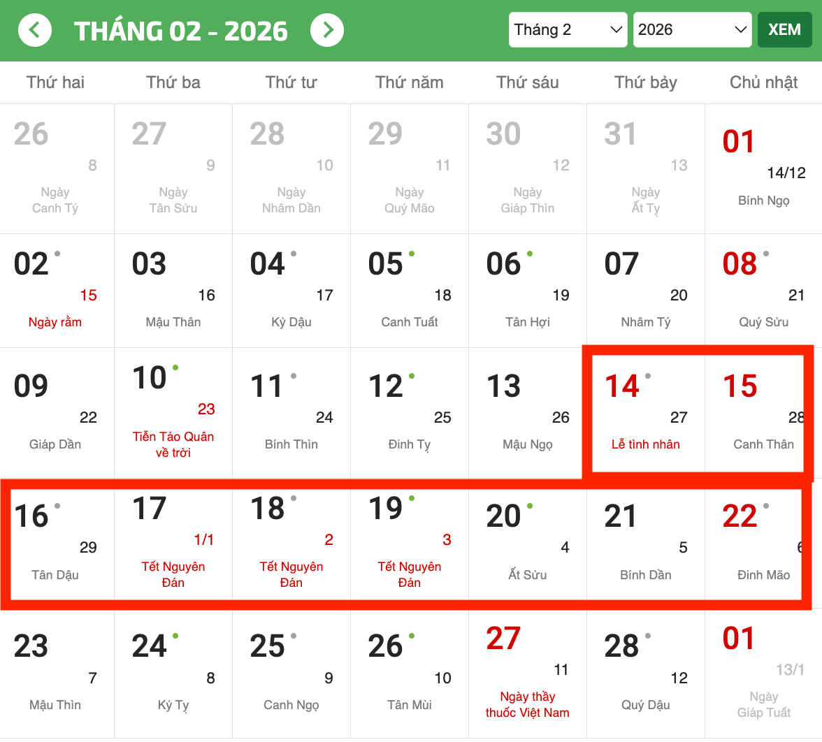 Đi làm vào dịp Tết Nguyên đán, người lao động được hưởng lương như thế nào?