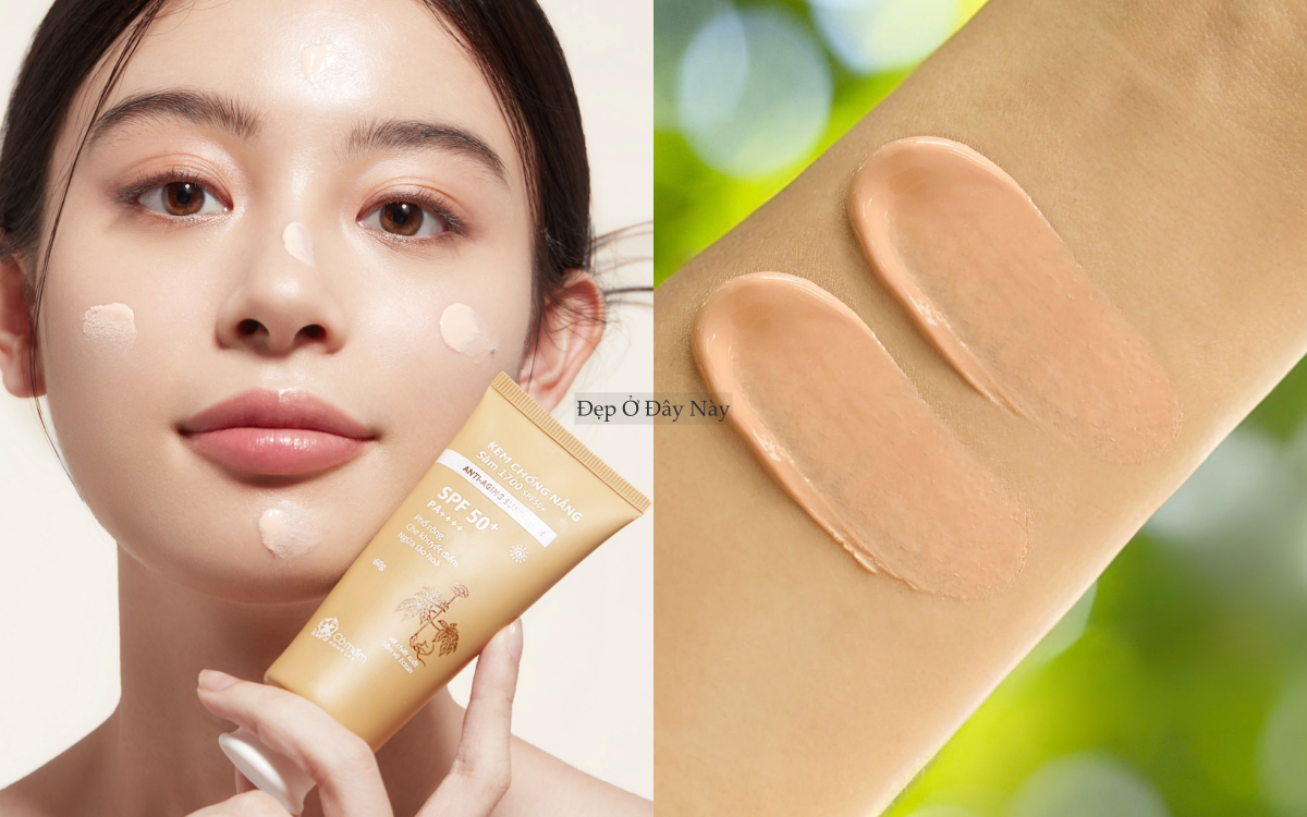 Kem chống nắng "made in Vietnam" có nhiều loại cực xịn, bôi lên mỏng mướt còn ngừa lão hóa