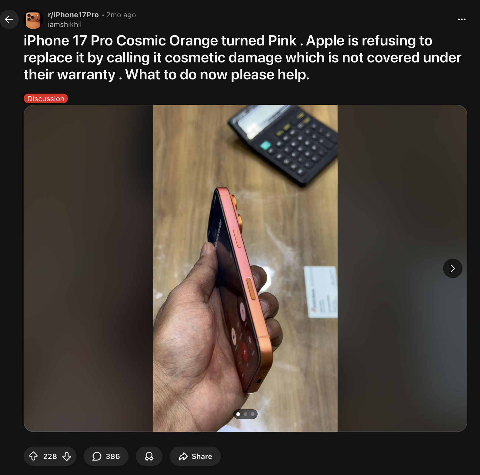 Tưởng chỉ là "đồn trên mạng", iPhone 17 Pro Max "đổi màu" từ Cam sang Hồng nay đã xuất hiện tại Việt Nam