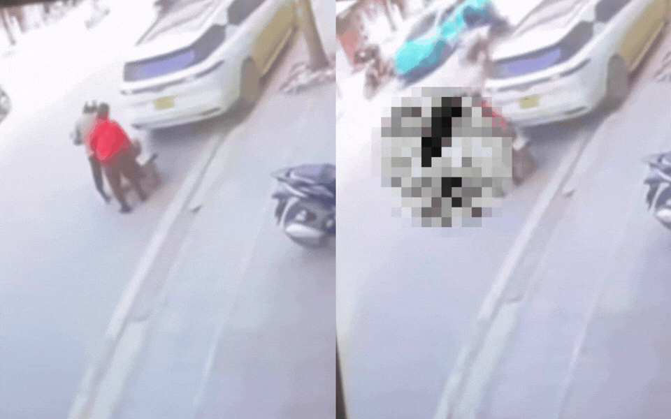 Kinh hãi cảnh tượng ô tô đi lùi trên phố Khâm Thiên khiến hai người thương vong