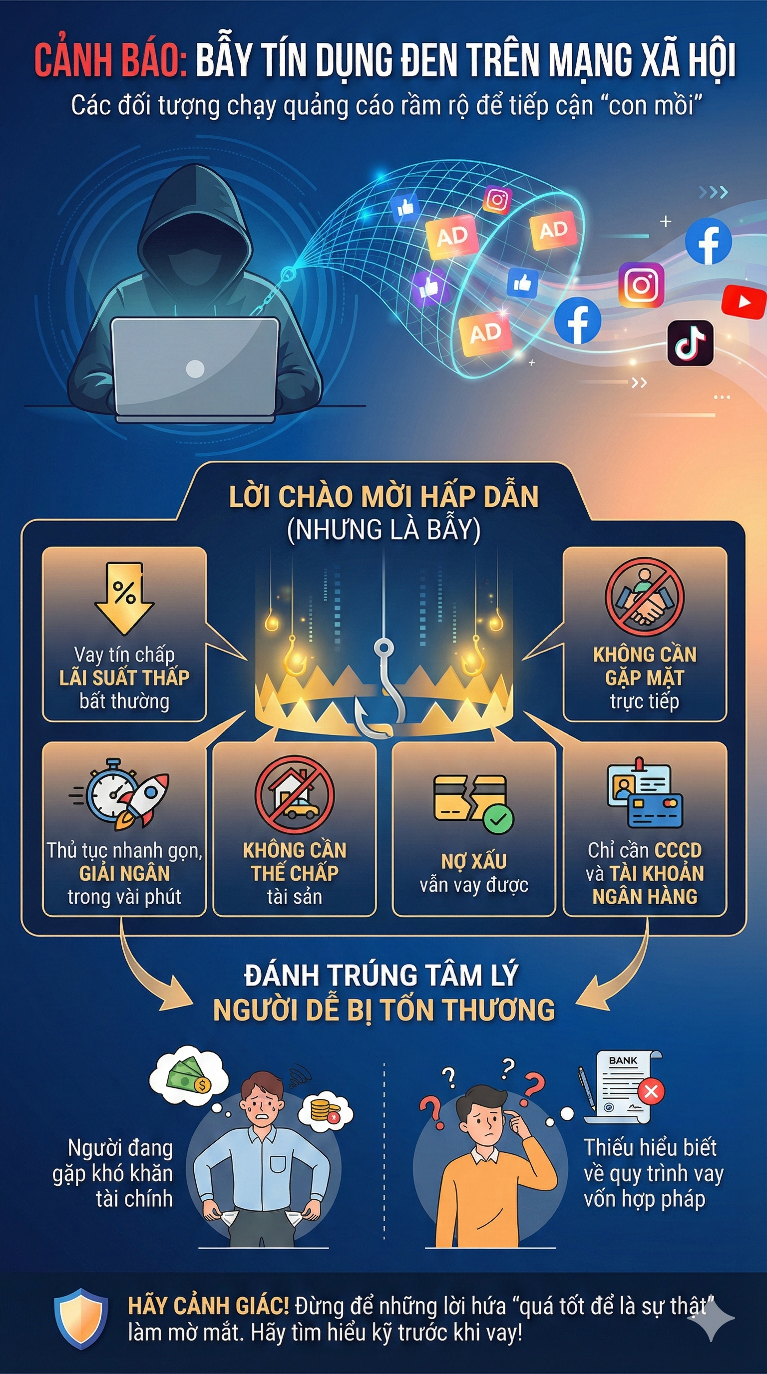 Xuất hiện chiêu lừa đảo mới, tất cả người dân cần dịch vụ này ở ngân hàng chú ý